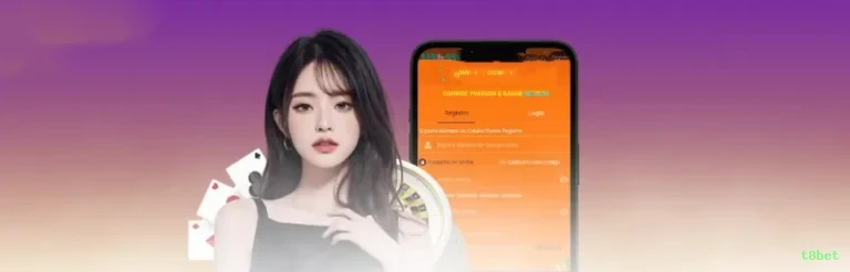 Aplicativo móvel t8bet para iOS e Android
